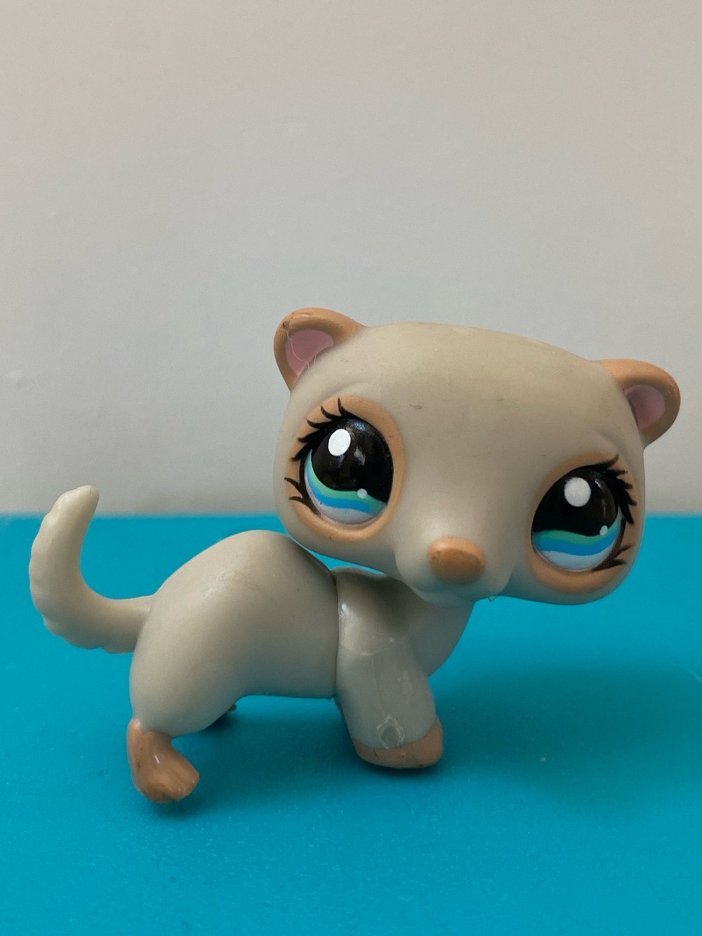 Littlest Pet Shop Figure 1172 LPS Brown Ferret
